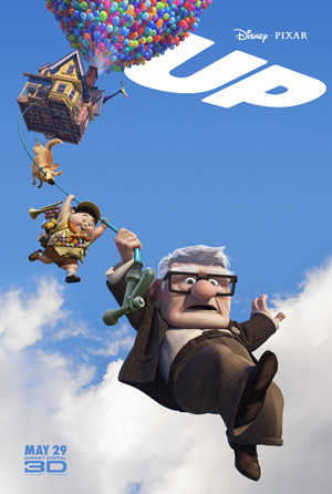 Pixar Up 3D poster